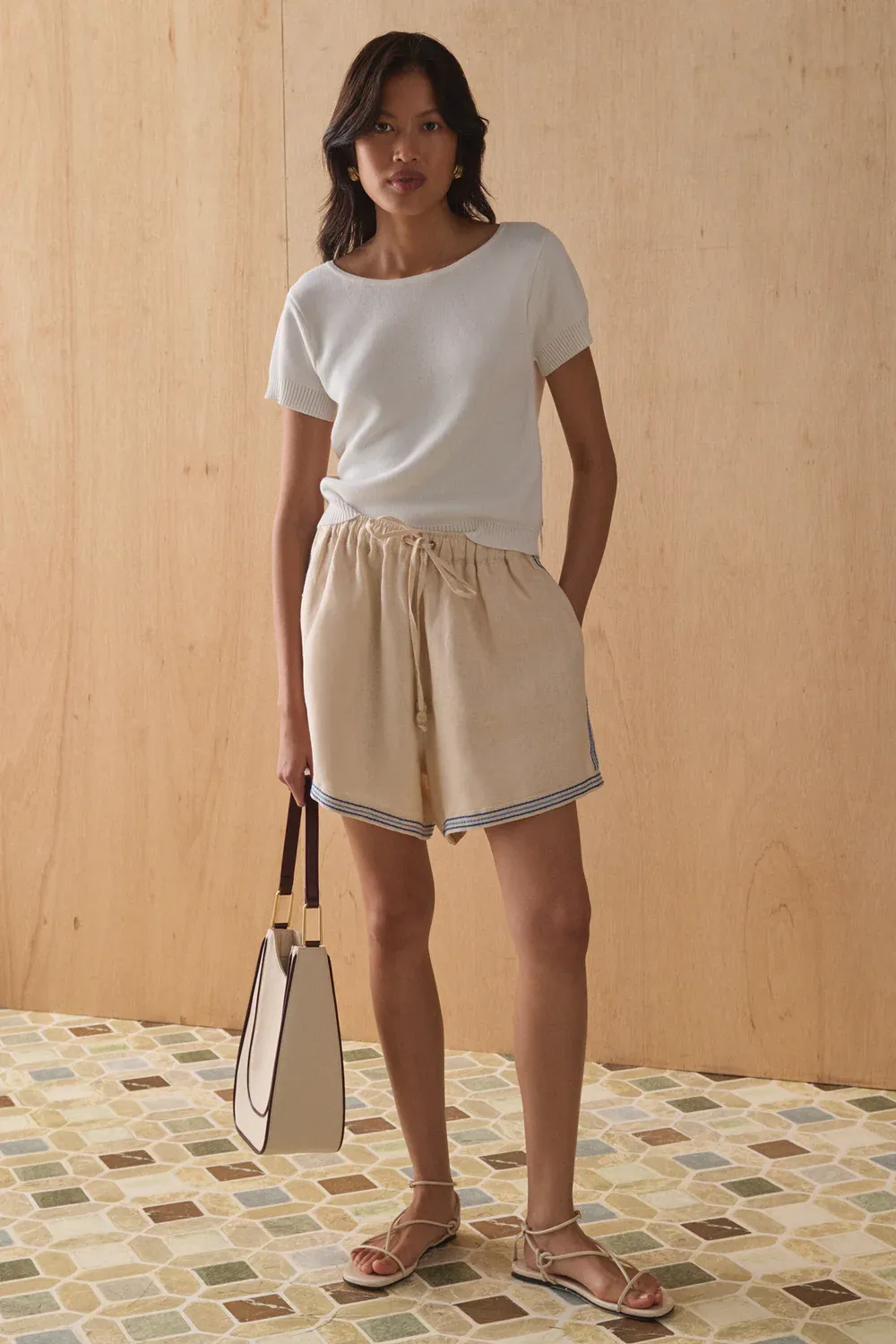 Sancia - Raye Shorts Cloud