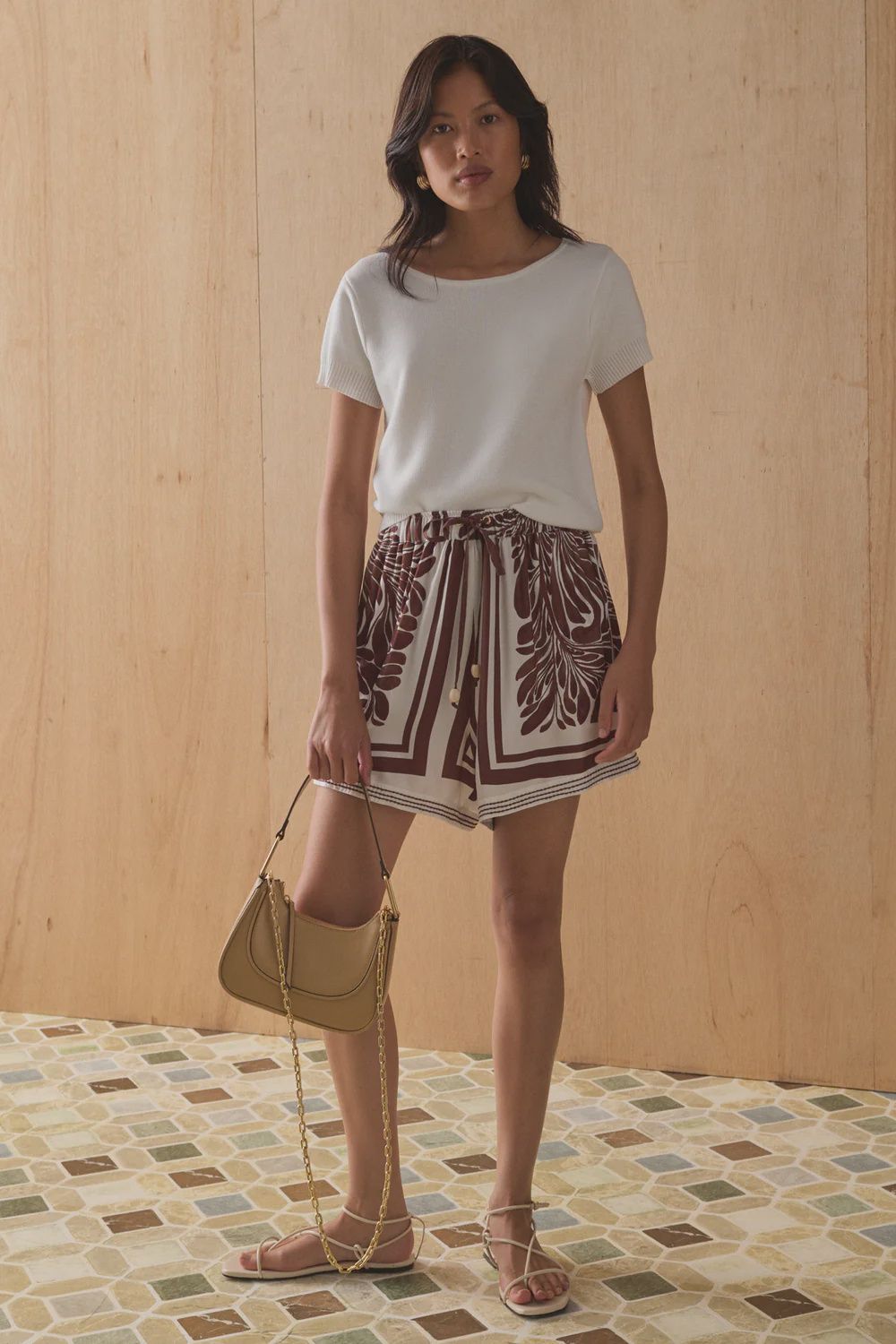 Sancia - Raye Shorts Lucena Print