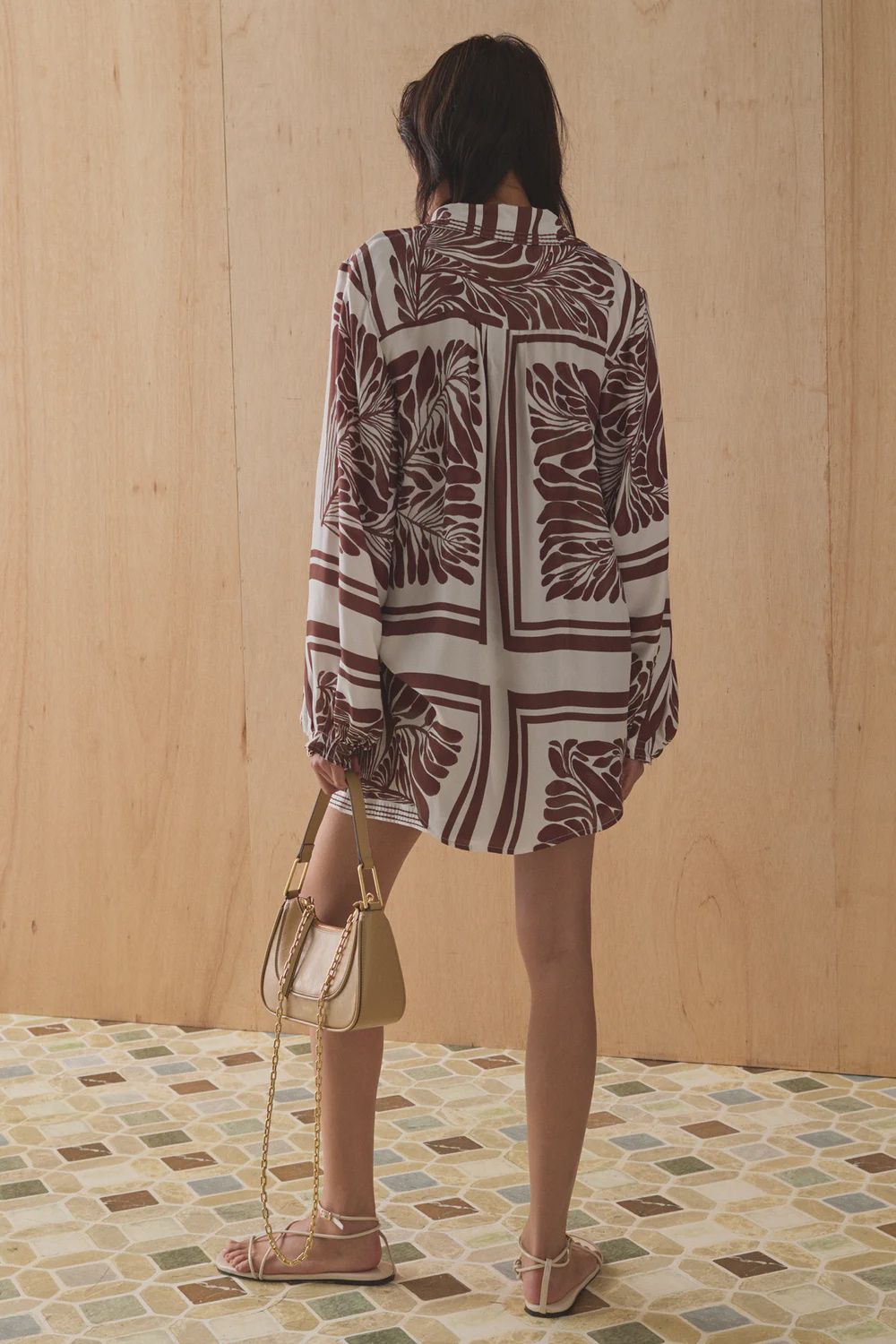 Sancia - Sabrina Shirt Lucena Print