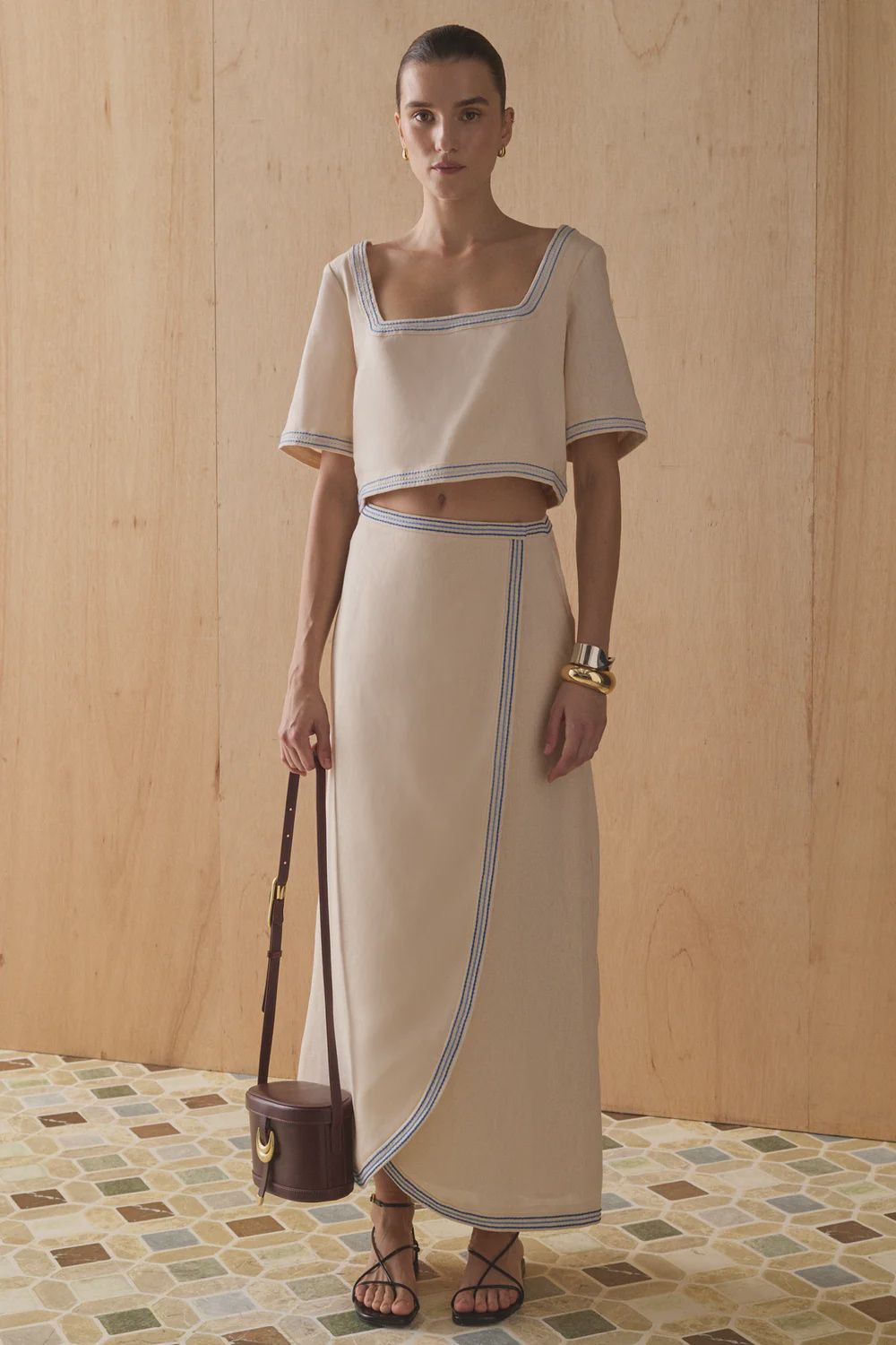 Sancia - Carrie Skirt Cloud