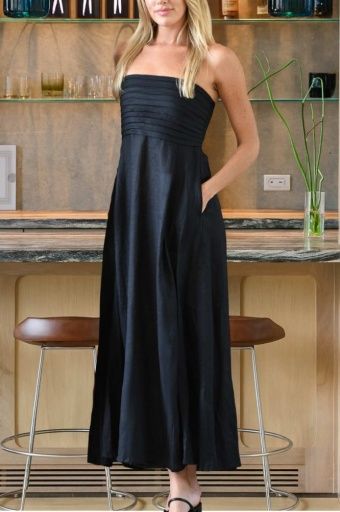 Walker &amp; Wade - Santa Barbara Dress Black, Size: XS