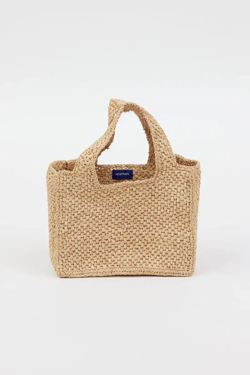 Hat Attack - Mini Lulu Bag Natural