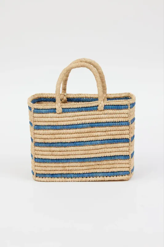 Hat Attack - Juli Bag Denim Natural