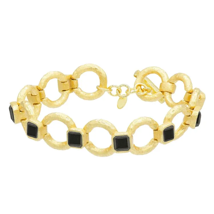 Marcia Moran - Ezili Bracelet Pyrite