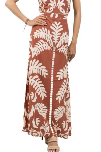 Walker & Wade - Camilla Skirt In Moroccan Morning, Size: XS