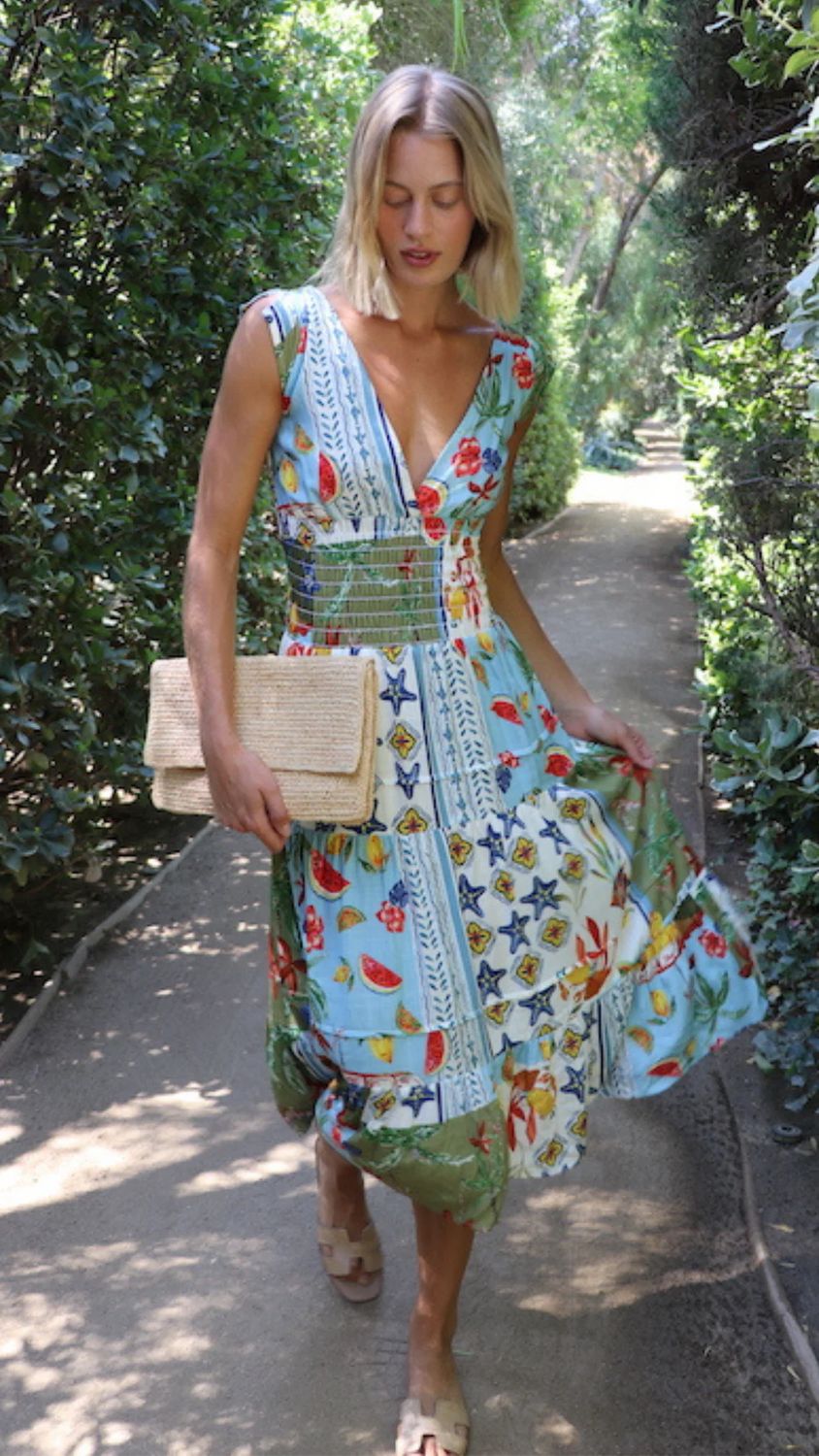 Felicite - Smocked Dress French Blue