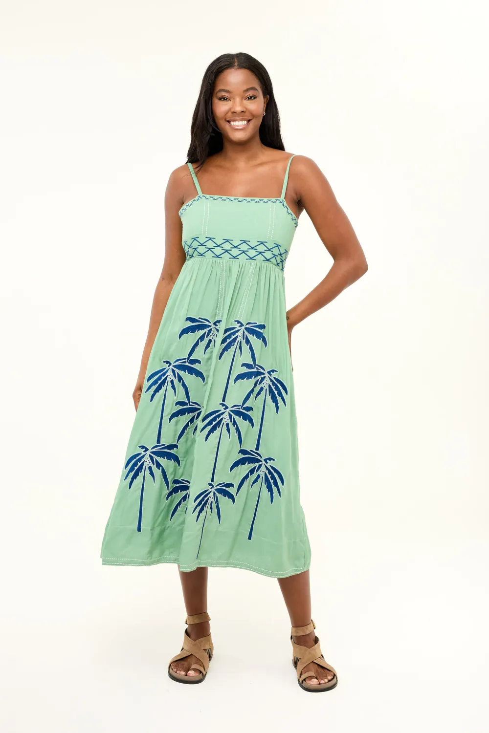 Hiho - Nicole Dress Basil