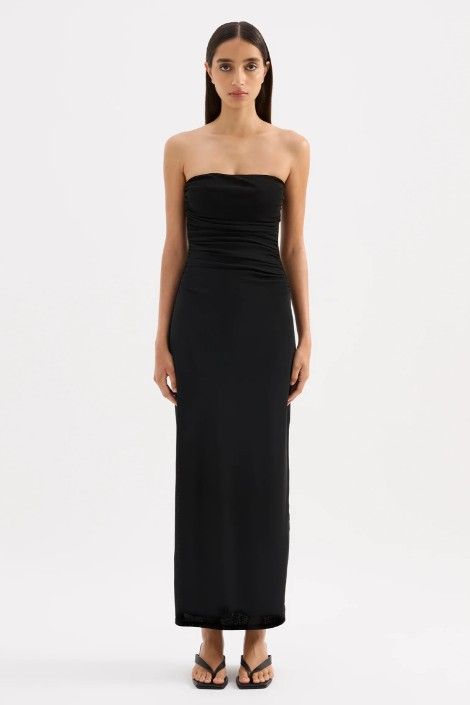 Nude Lucy - Fiora Mesh Dress Black