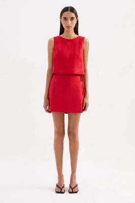 Nude Lucy - Lotta Linen Mini Skirt