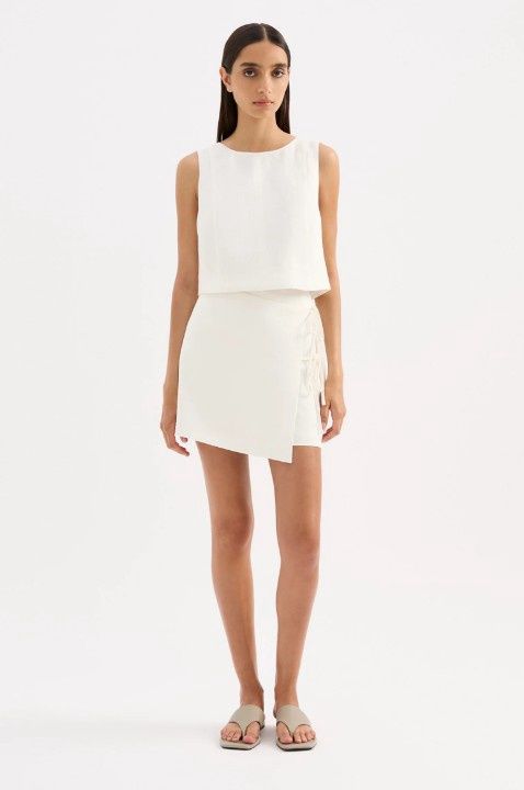Nude Lucy - Marli Linen Top