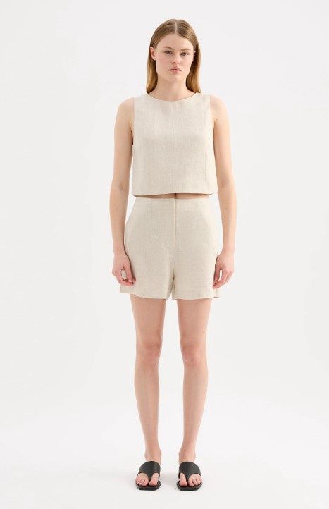 Nude Lucy - Marli Linen Top