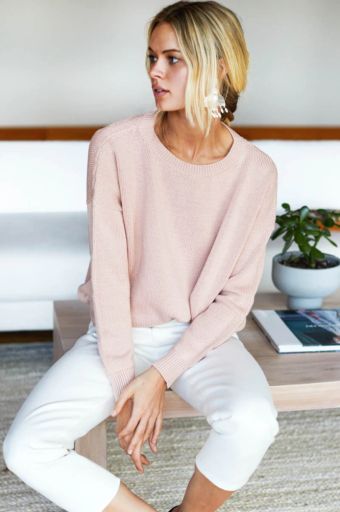 Emerson Fry - Carolyn Sweater Muted Clay Organic