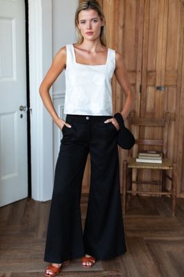 Emerson Fry - Tulip Trouser Black Tencel