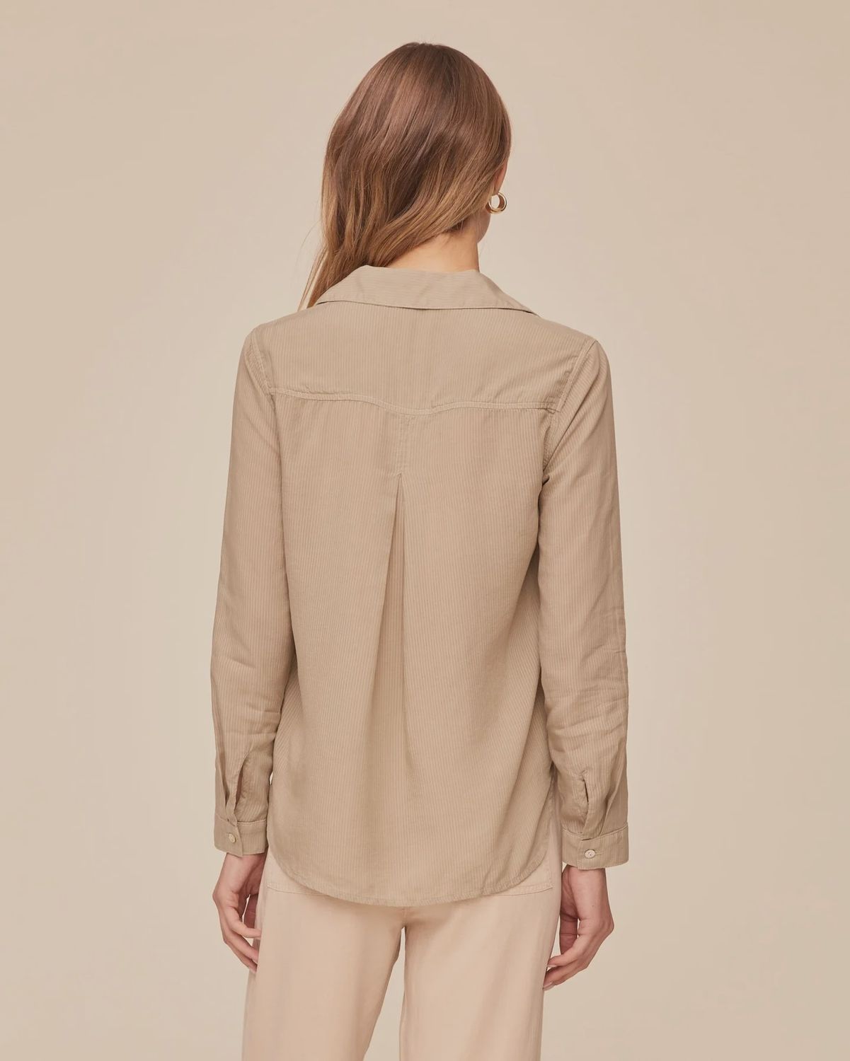 Bella Dahl - Classic Button-Down Shirt Misty Fern
