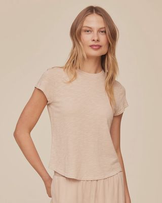 Bella Dahl - Baby Crew Tee Linen Sand