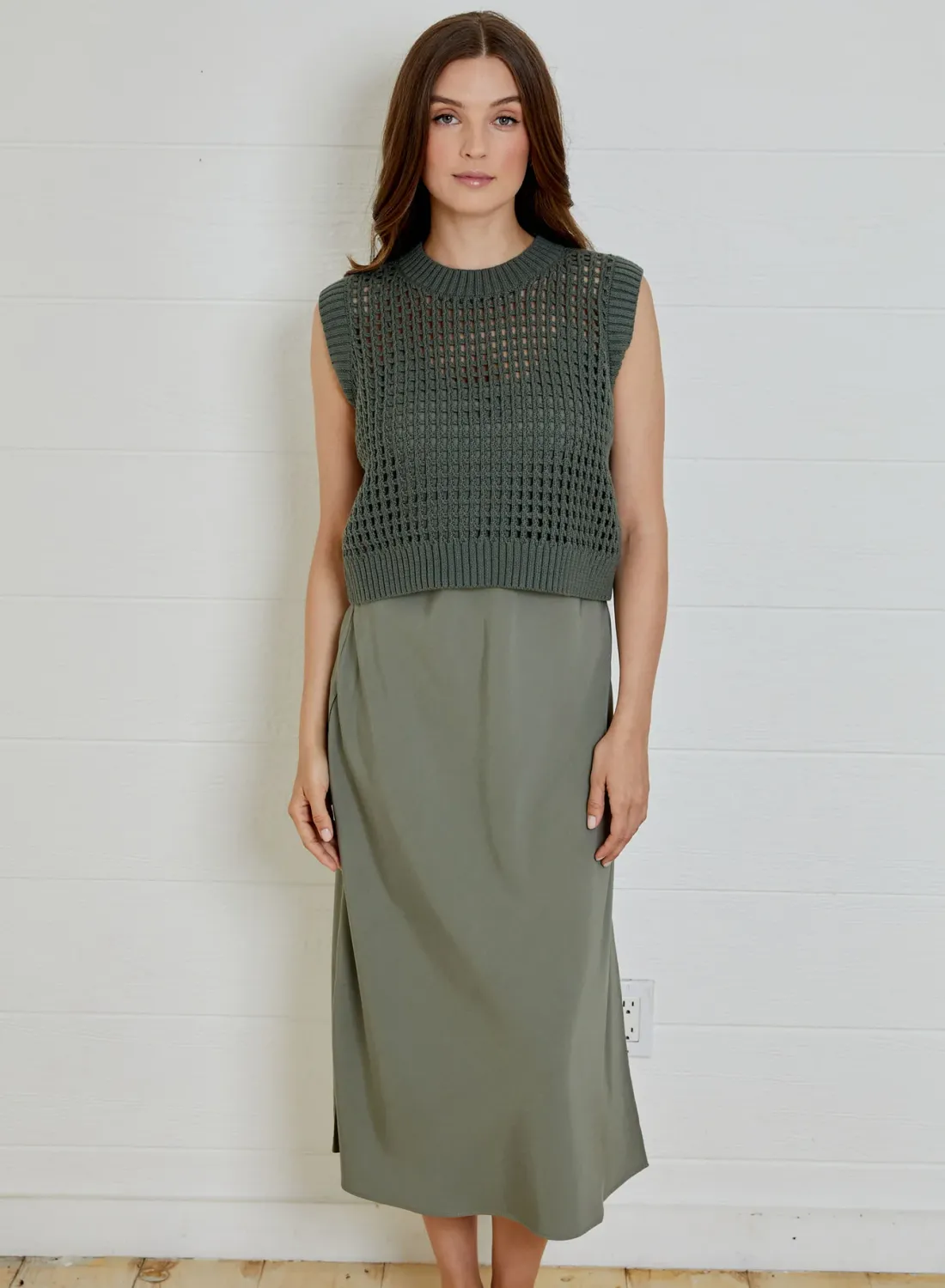 DH New York - Pal Sweater Dress Willow