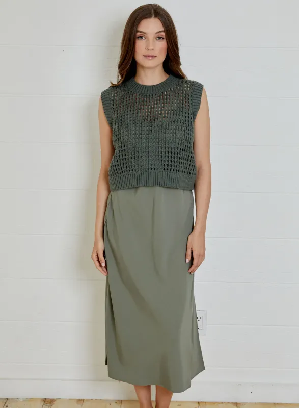 DH New York - Pal Sweater Dress Willow