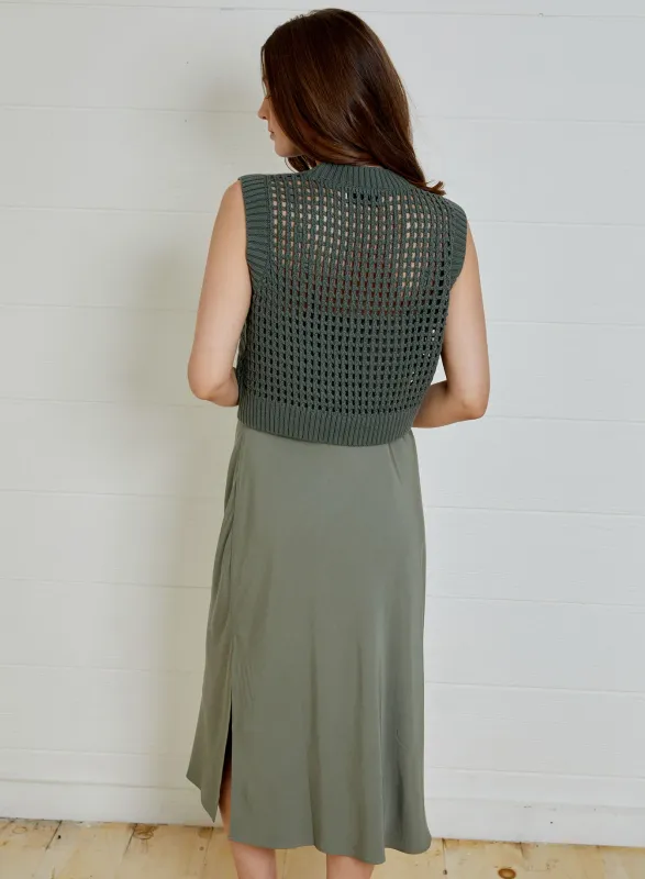DH New York - Pal Sweater Dress Willow
