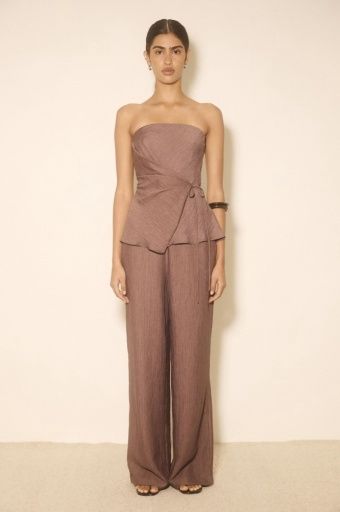 Mon Renn - Rae Top in Cacao, Size: XS