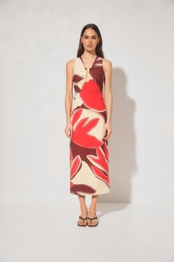 Mon Renn - Sundrop Palms Maxi Dress, Size: S