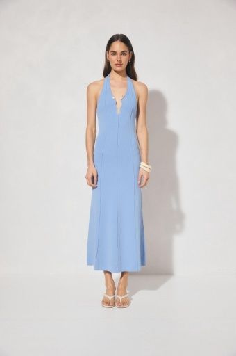 Mon Renn - Nile Knit Dress, Colour: Powder blue, Size: S