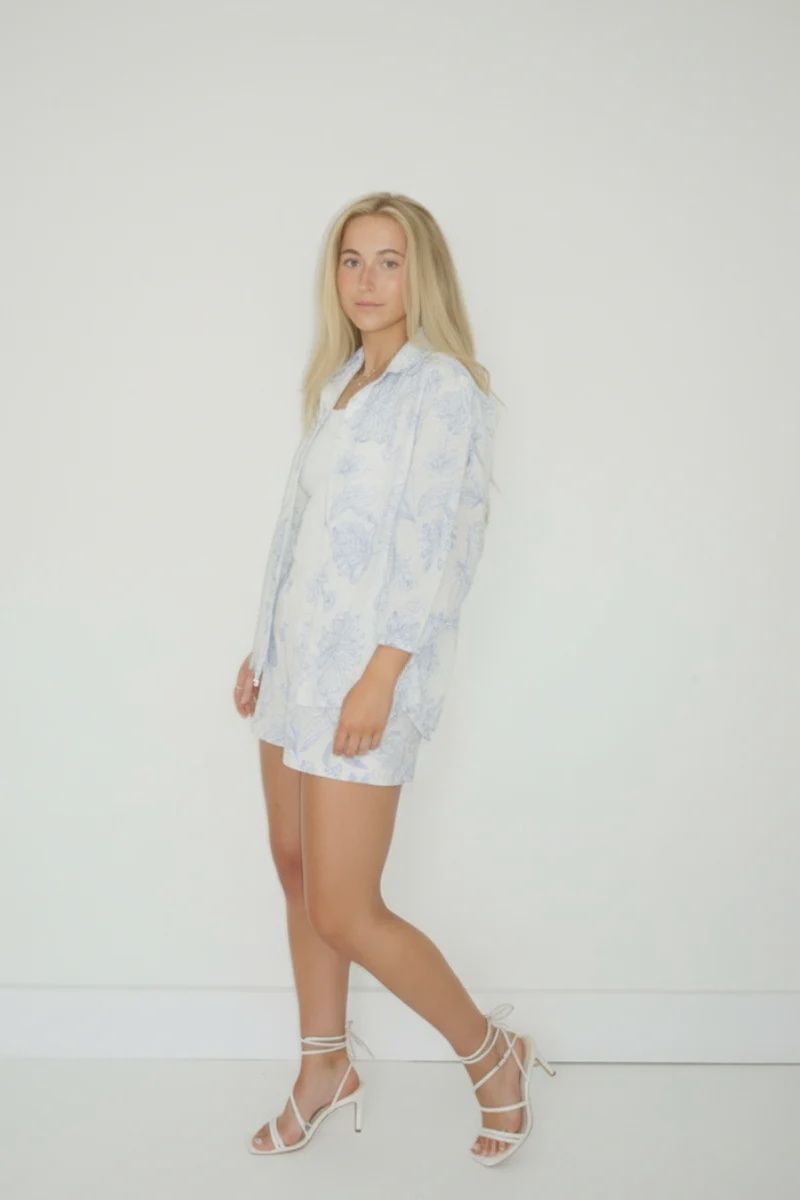 NIBI MTK - Blaine Top Petal Embroidery