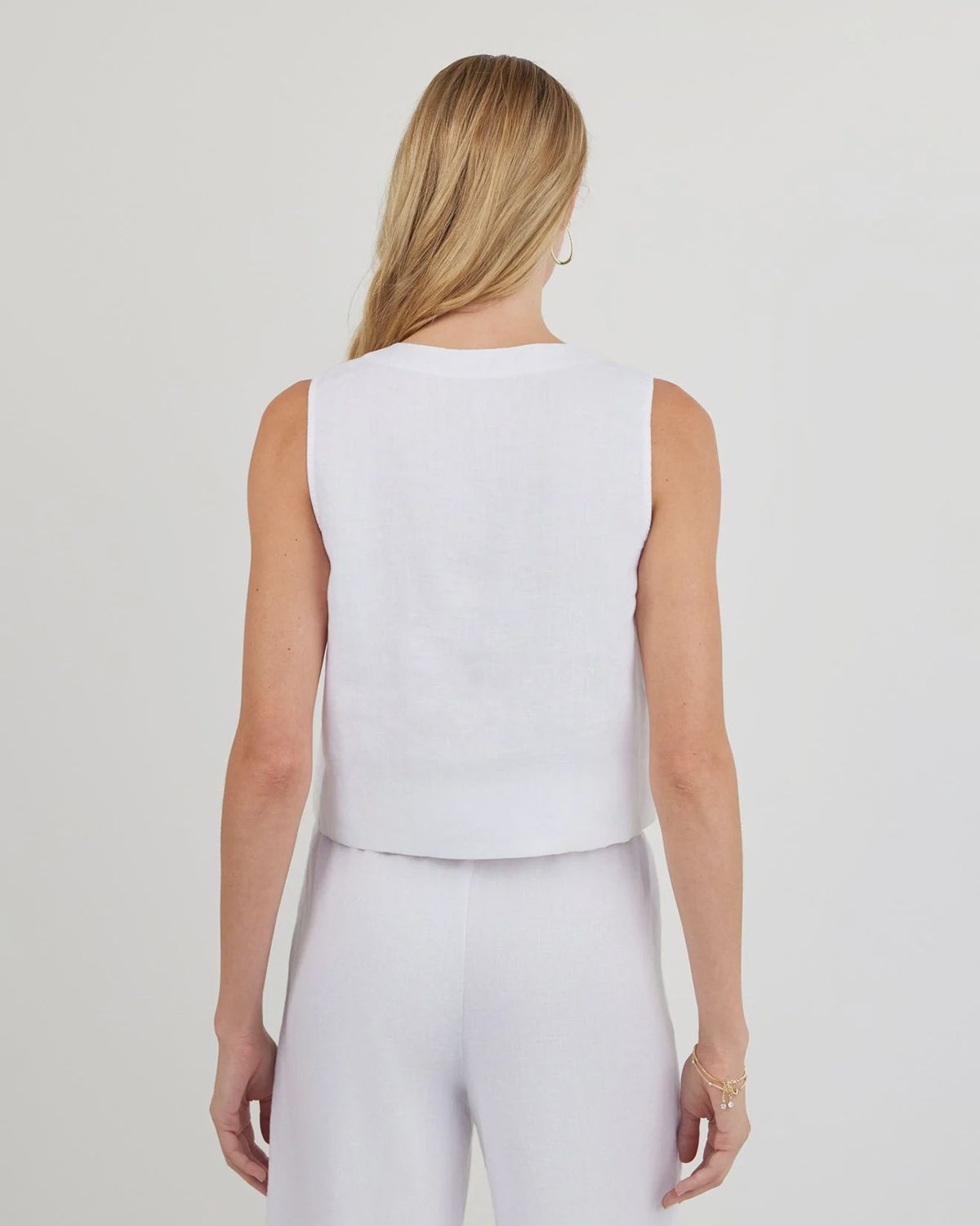 Bella Dahl - Sleeveless Half Placket Top