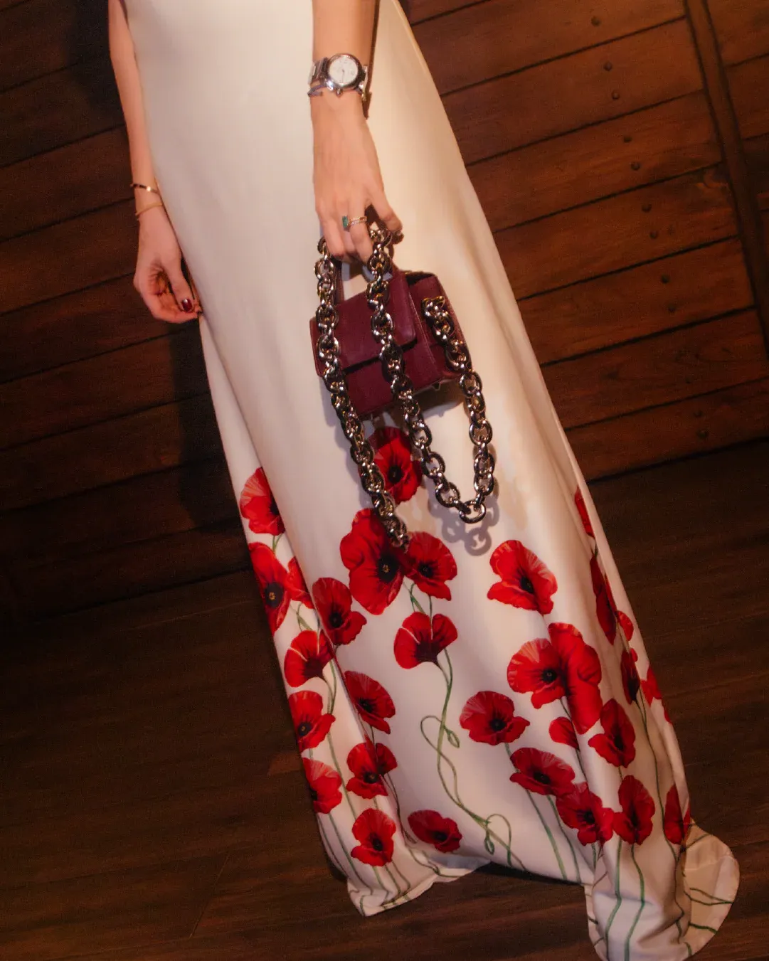 Kleid - Beatriz Maxi Dress Poppy