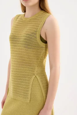 Nude Lucy - Marlo Knit Top Kiwi