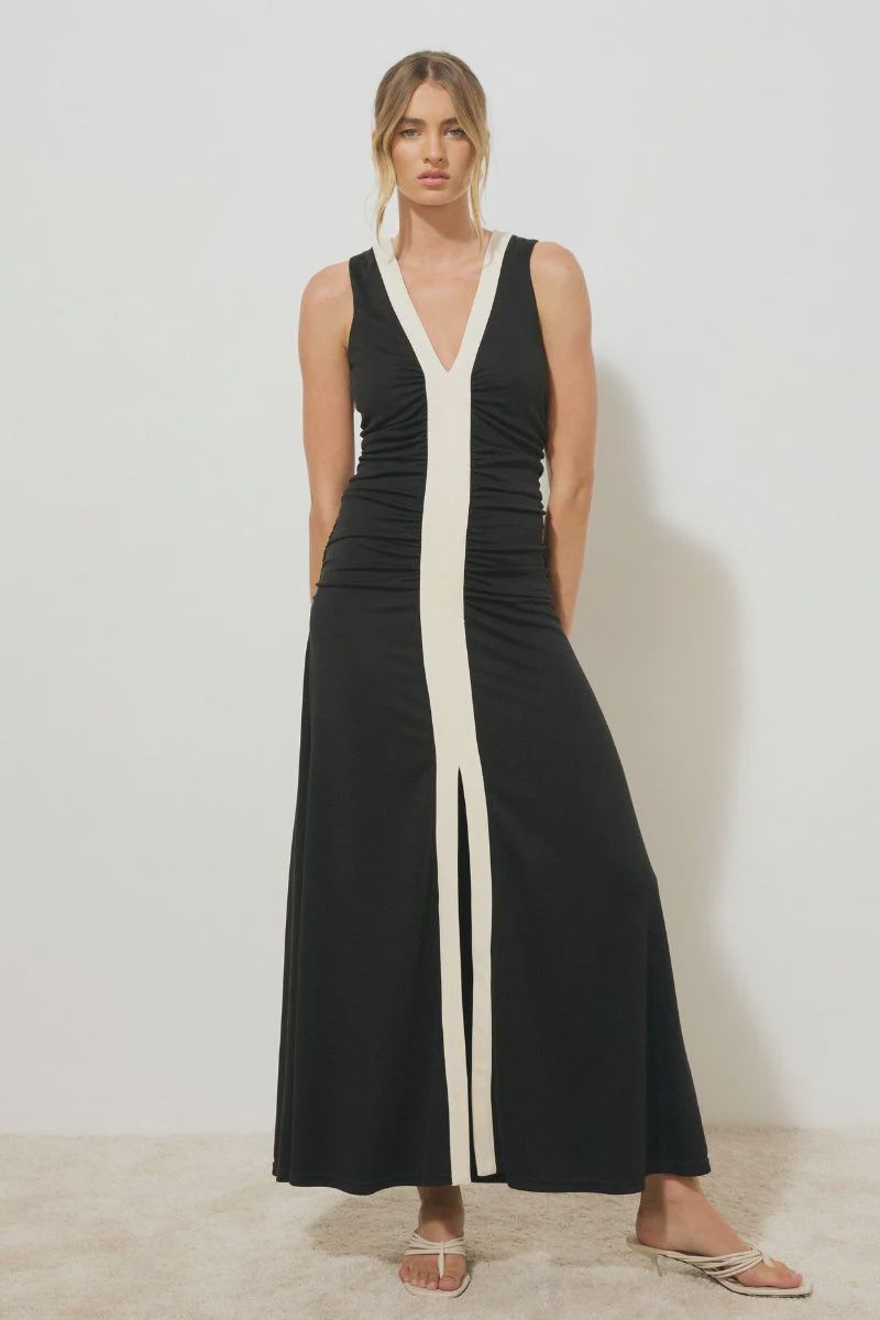 MON RENN - Era Dress in Monochrome