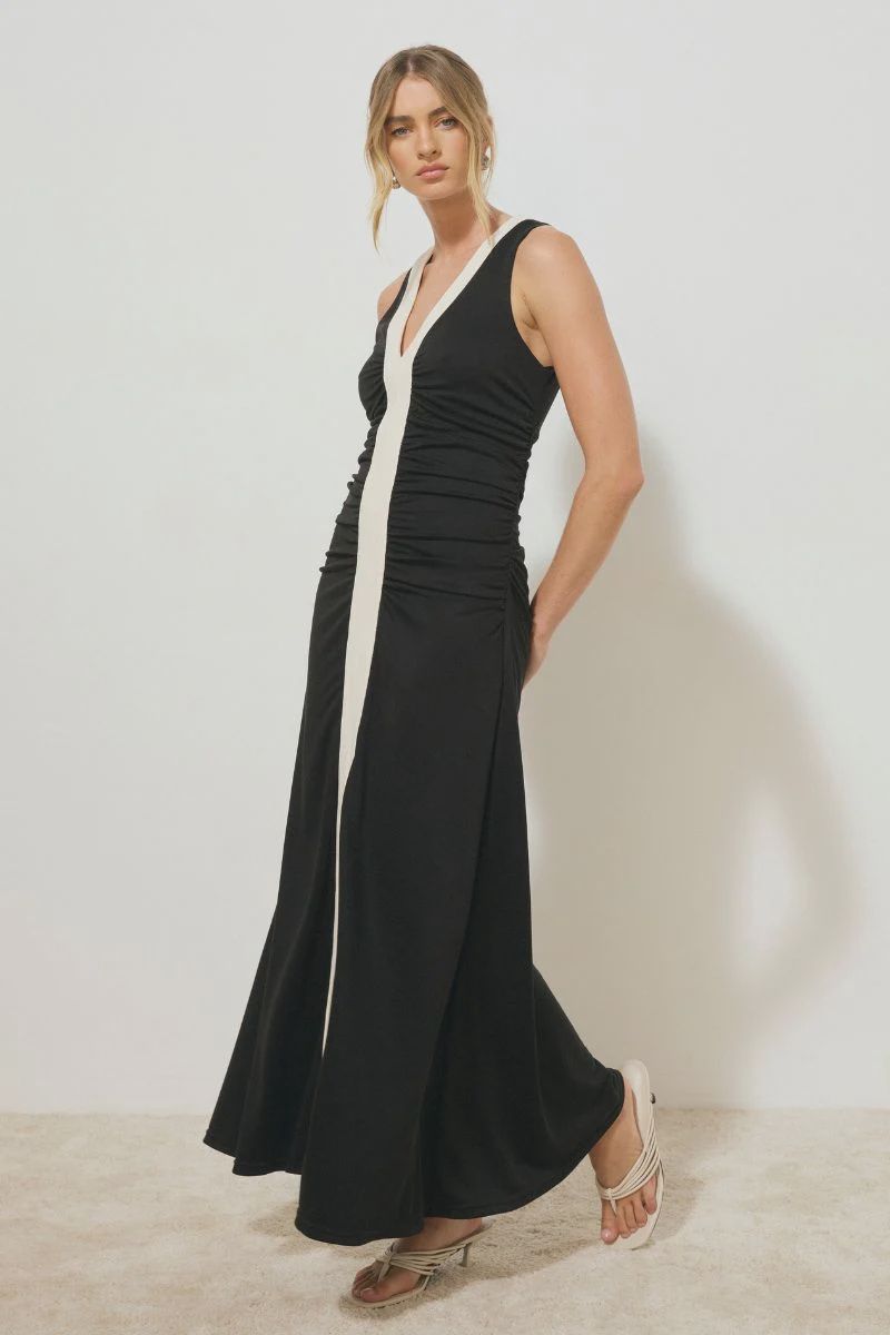MON RENN - Era Dress in Monochrome