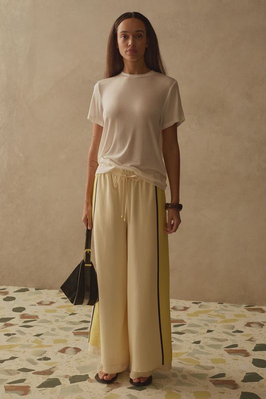 Sancia - Lilou Pants Canary Stripe