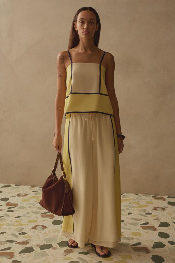 Sancia - Sian Top Canary Stripe