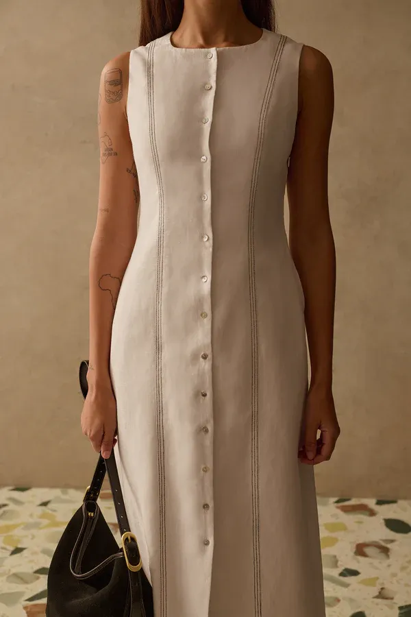 Sancia - Kaila Dress Ivory