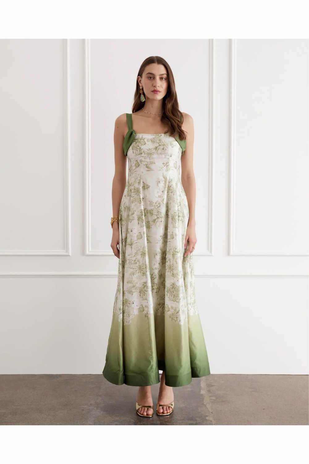 Aqua Blu - Delphine Maxi Dress Faisane