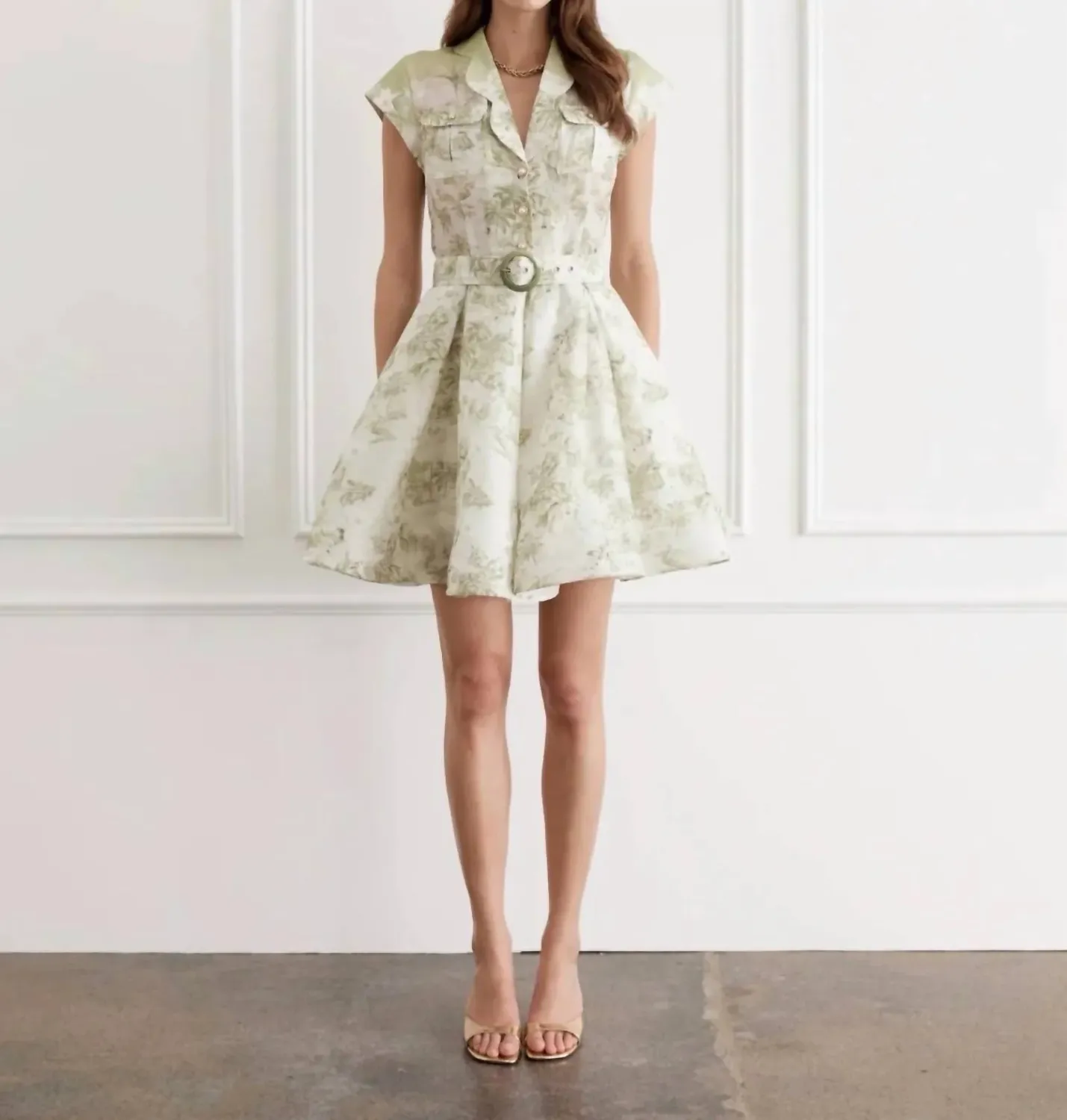 Aqua Blu - Juliette Mini Dress Faisane