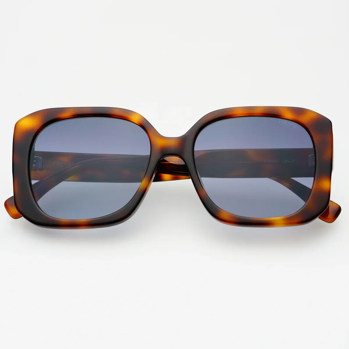 FREYRS Eyewear - Vivian Octagonal Sunglasses - Brown Tortoise