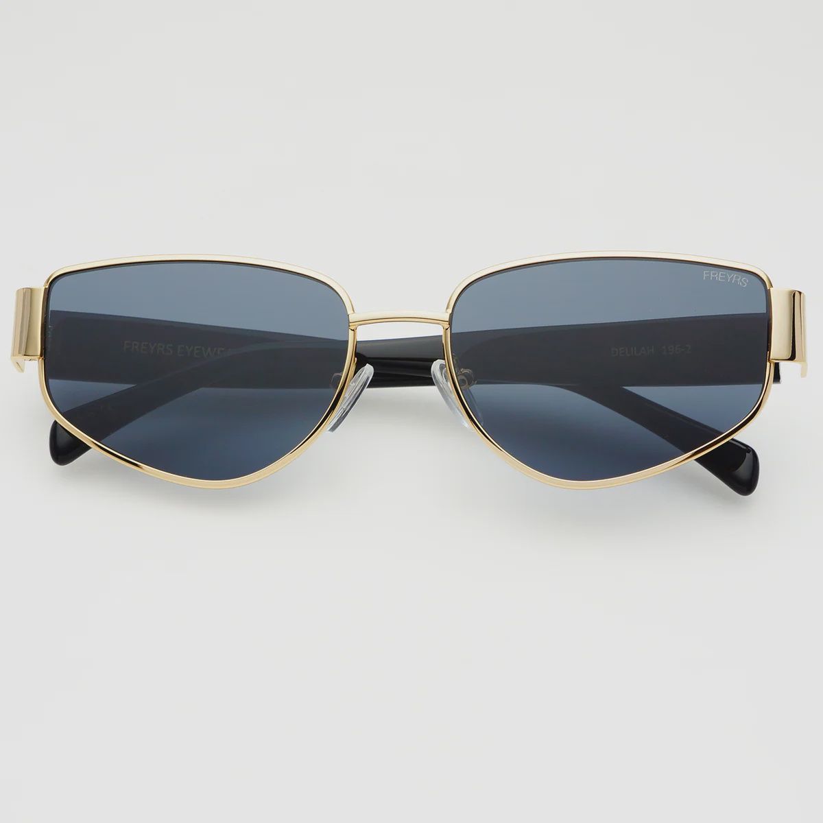 FREYRS Eyewear - Delilah Womens Sunglasses - Gold / Gray