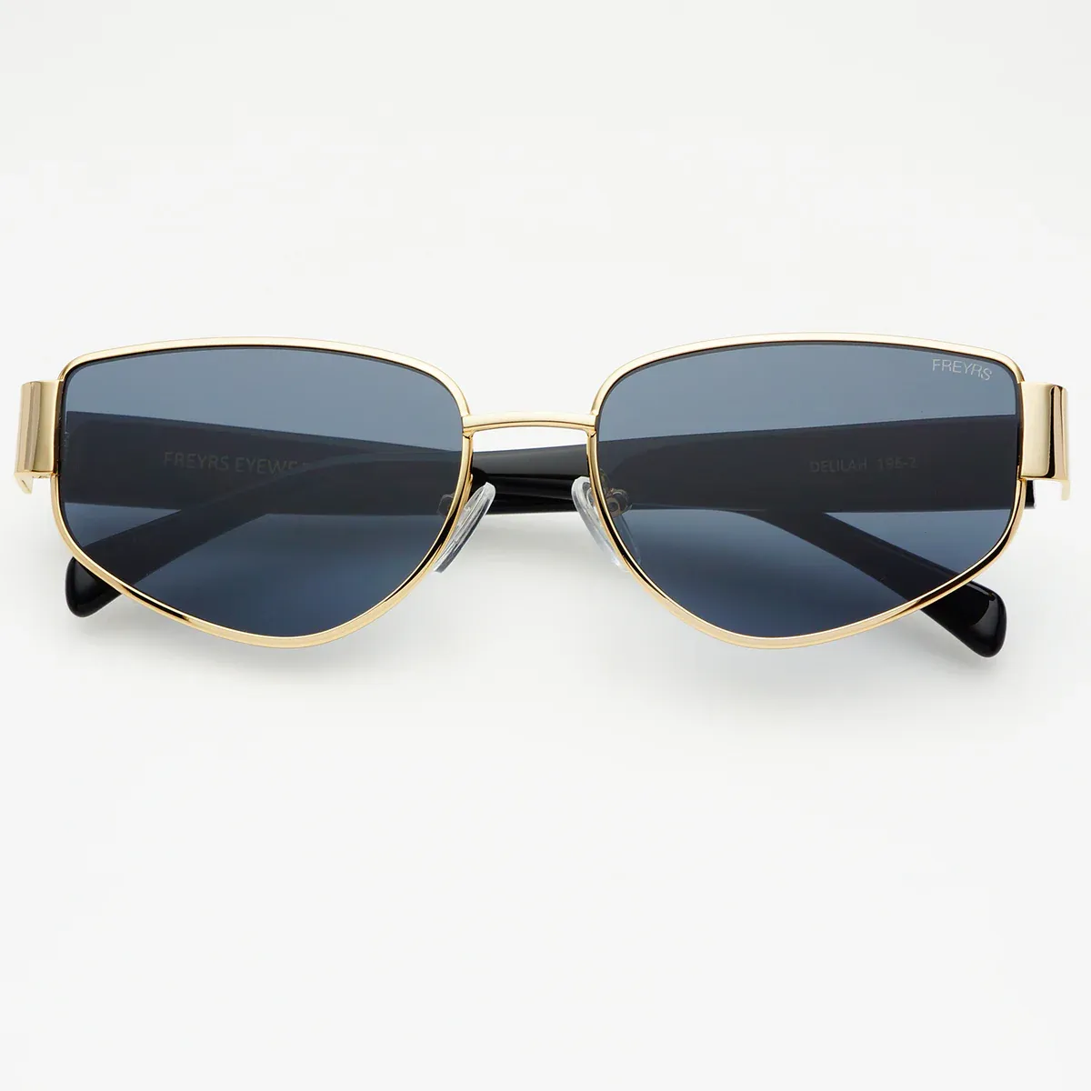 FREYRS Eyewear - Delilah Sunglasses - Gold / Gray