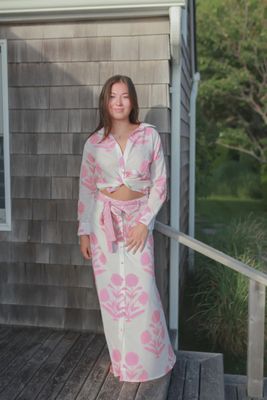NIBI-MTK - Mable Shirt Buta Pink