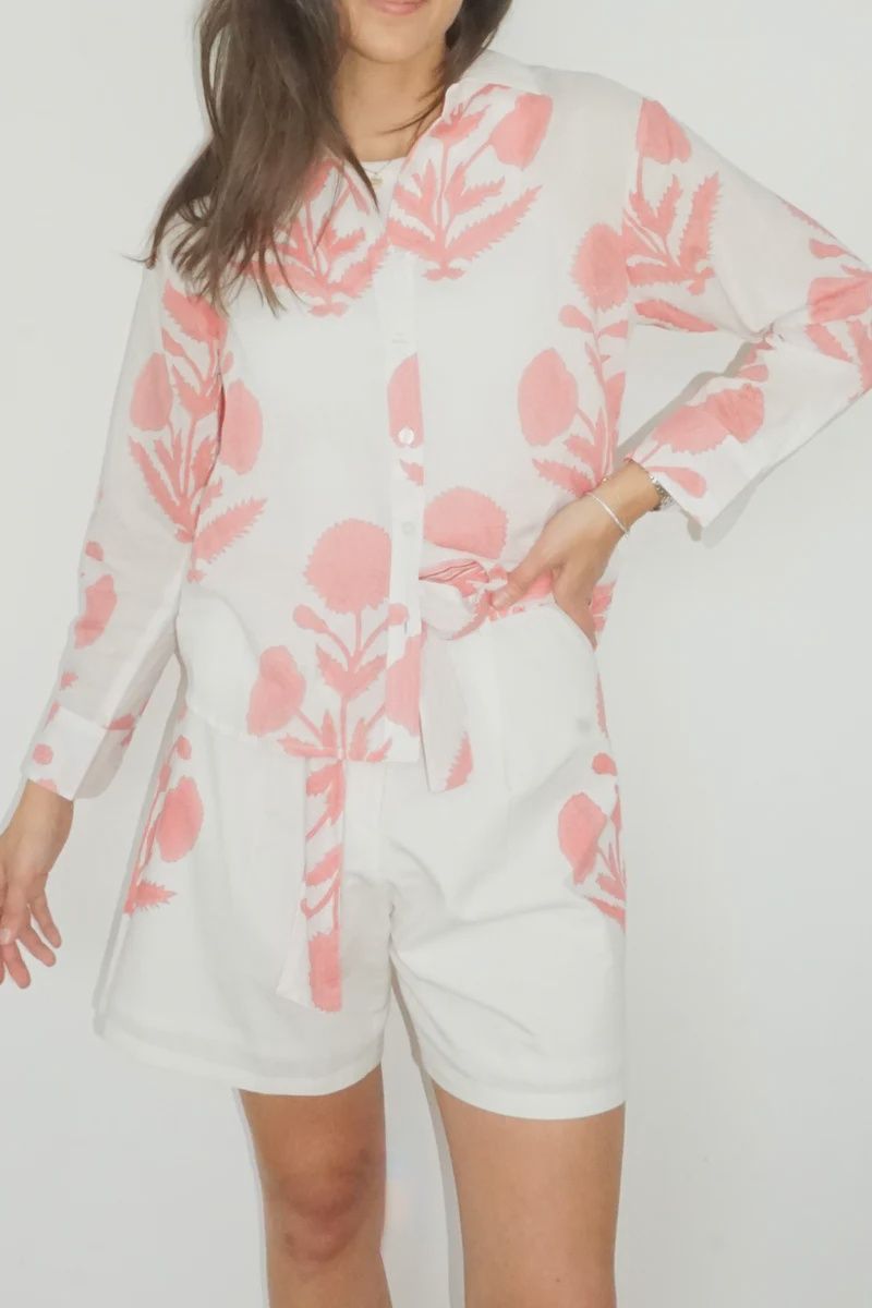 NIBI-MTK - Mable Shirt Buta Pink