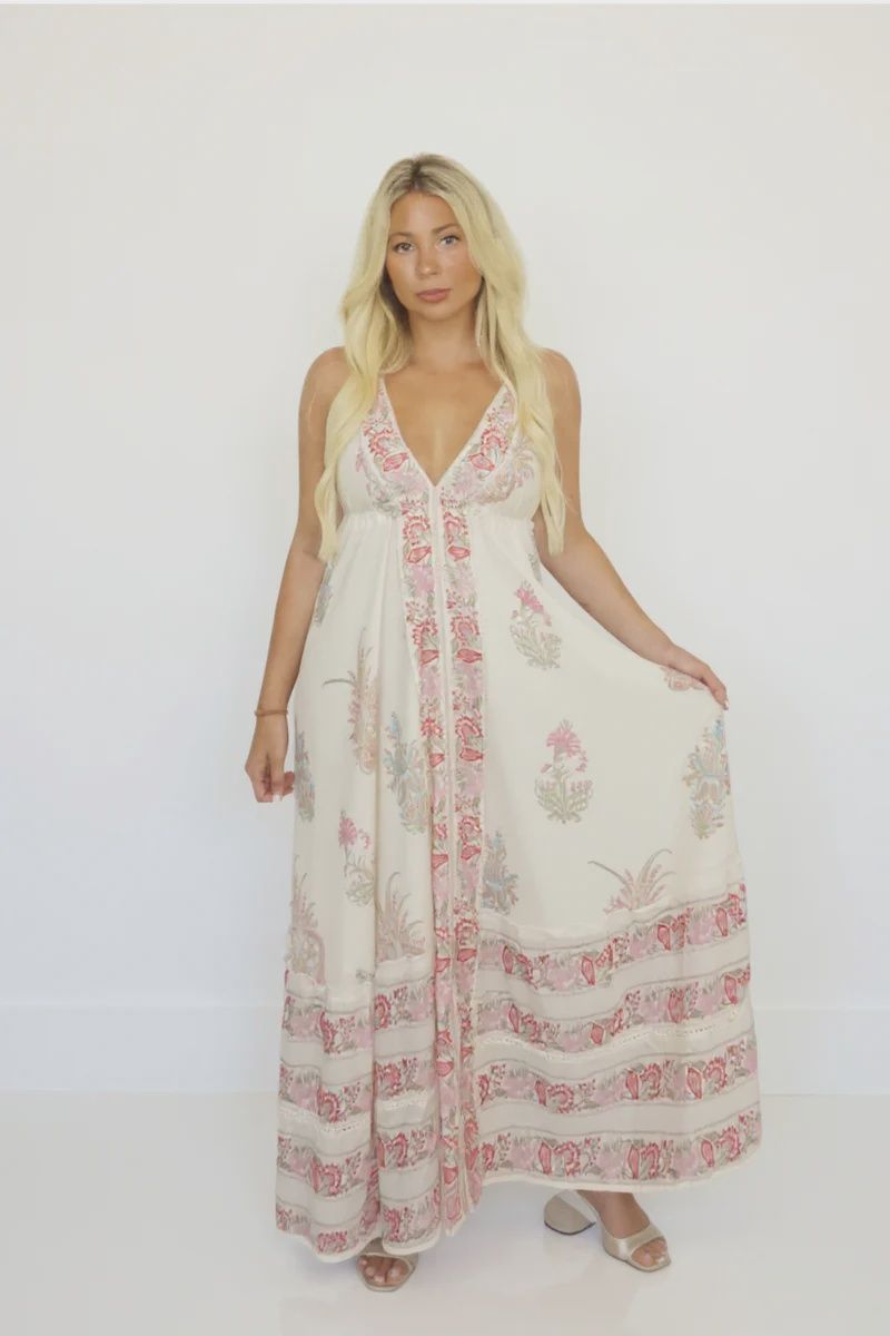 NIBI-MTK - Ziggy Dress Pastel Paisley