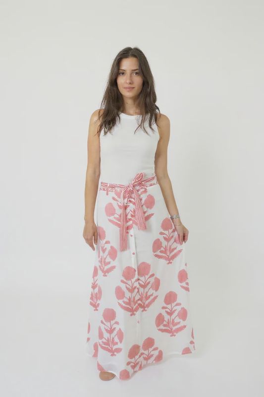 NIBI-MTK - Suhasi Skirt Buta Pink