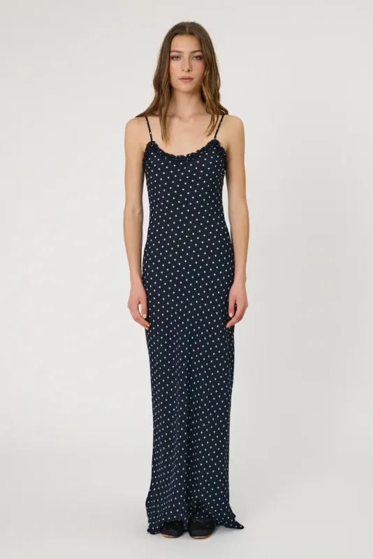 RMN Studios - Sienna Maxi Dress Indigo Spot