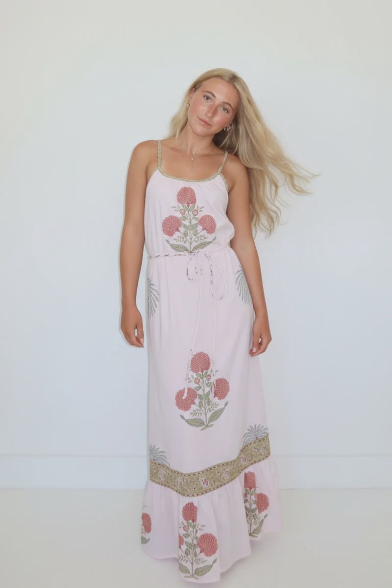 NIBI-MTK - Olivia Belted Dress Montauk Floral