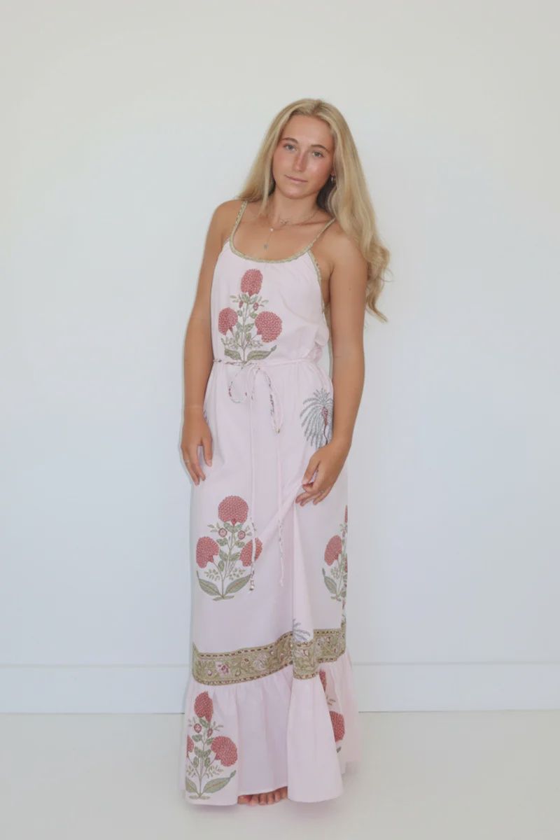 NIBI-MTK - Olivia Belted Dress Montauk Floral
