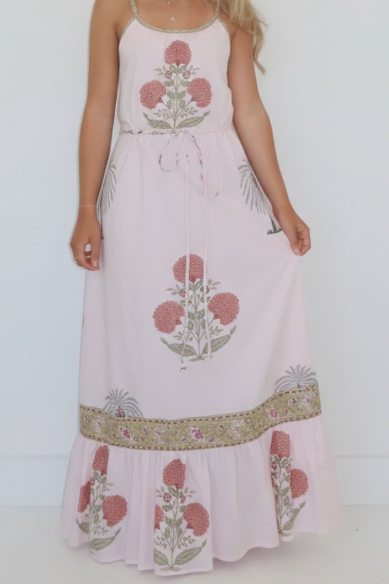 NIBI-MTK - Olivia Belted Dress Montauk Floral