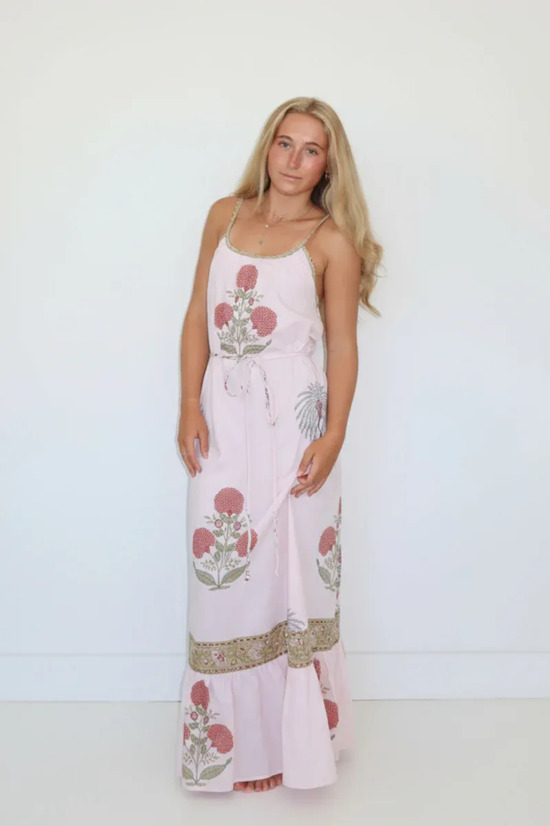 NIBI-MTK - Olivia Belted Dress Montauk Floral