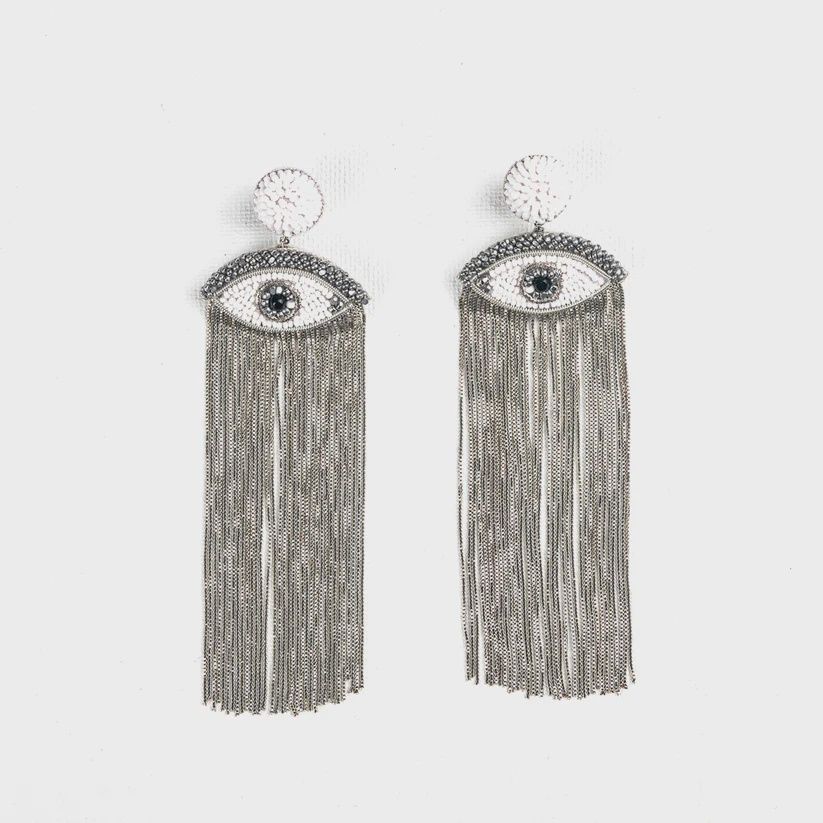 Bhavna Kanakia - Mystiqueye Earrings Silver