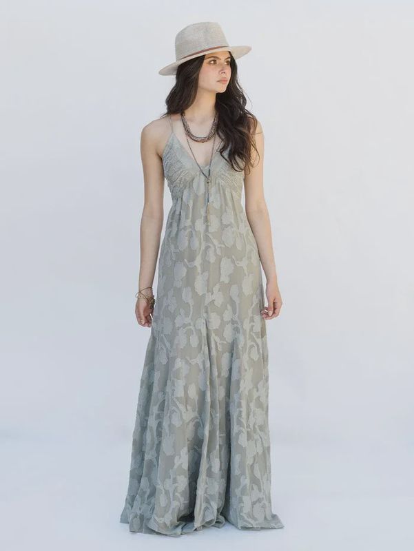 Rain of May - All My Love Maxi Dress Lily Pad